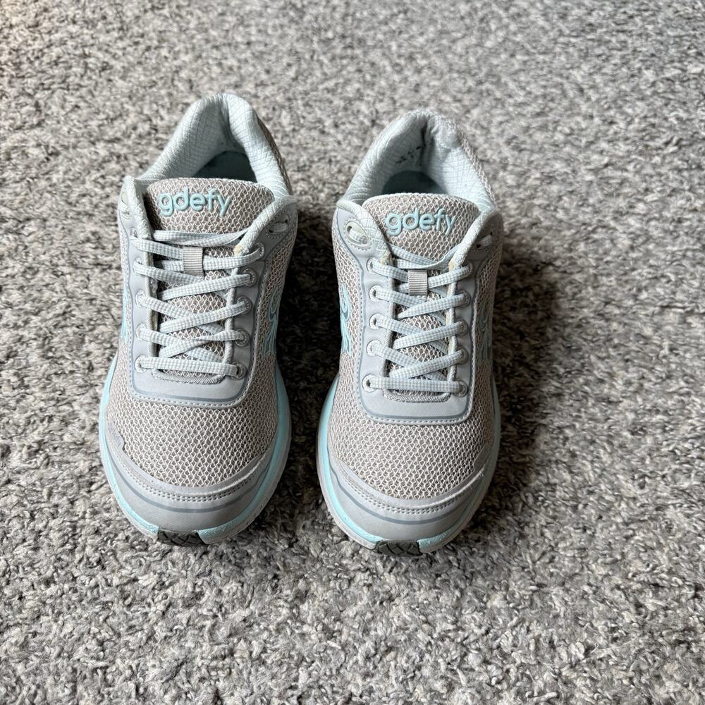 Gravity Defyer G Defy Mighty Walk Sneakers Shoe US Women’s Size 8.5 Blue Gray - Picture 2 of 7